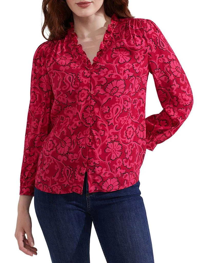 HOBBS LONDON Gloria Floral Blouse 1