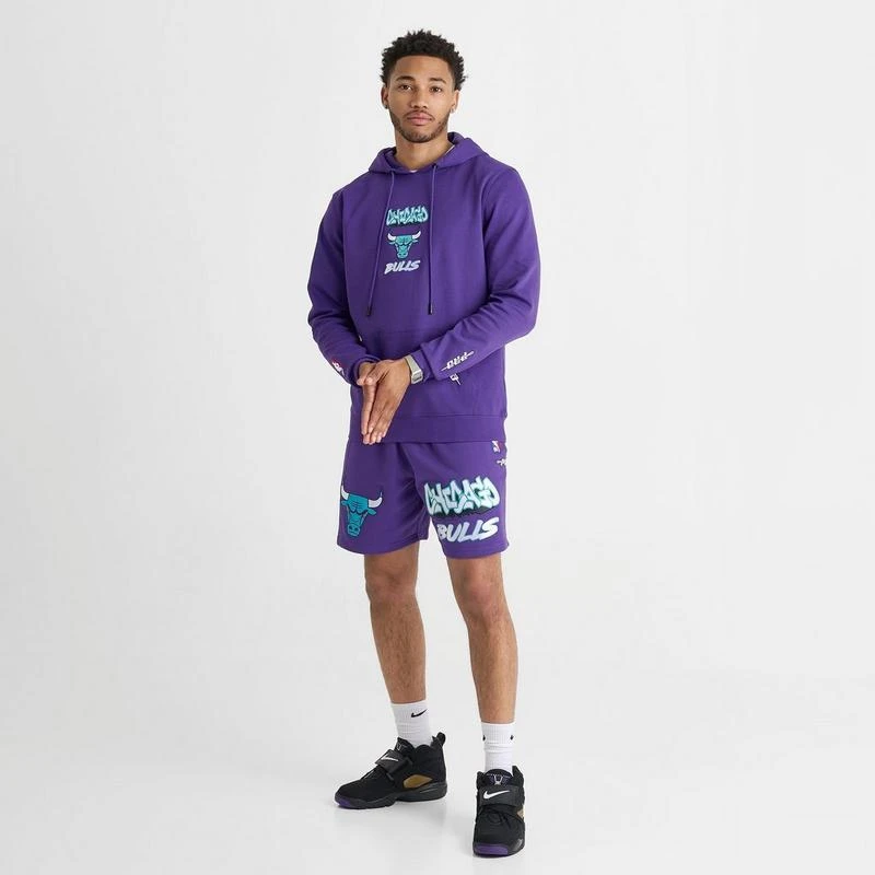 Pro Standard Men's Pro Standard Chicago Bulls Grape Pullover Hoodie 2