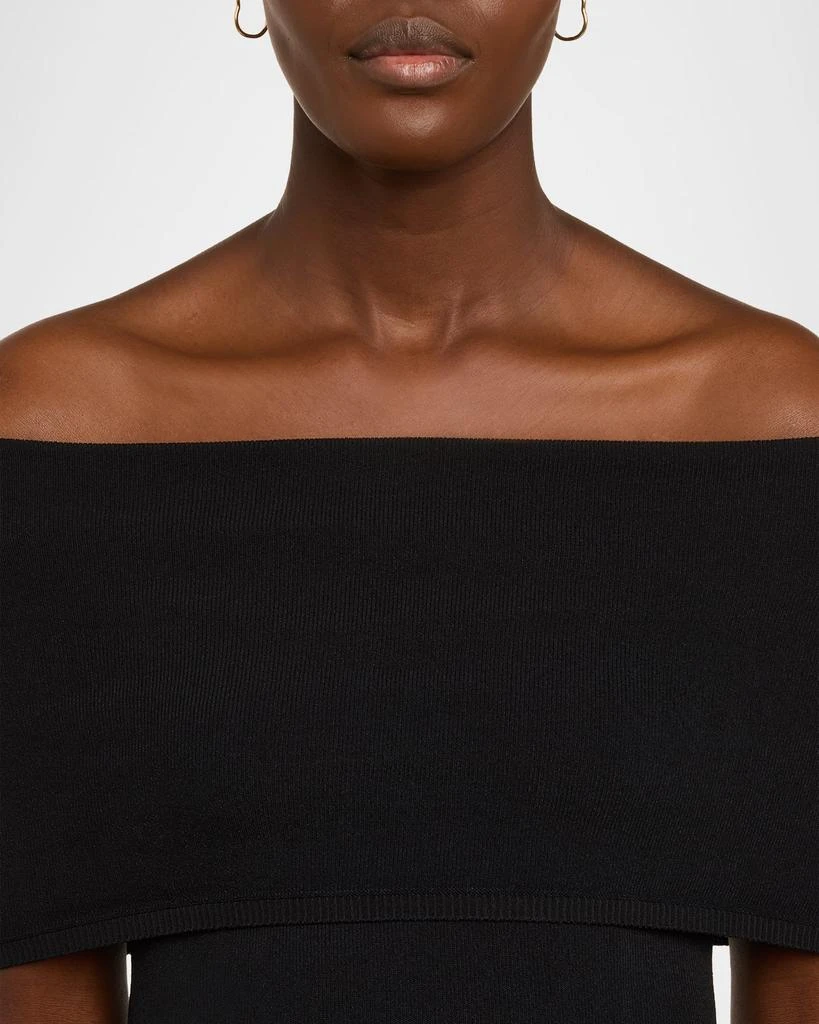 ALMASIKA 18K Yellow Gold Berceau Hoop Earrings 2