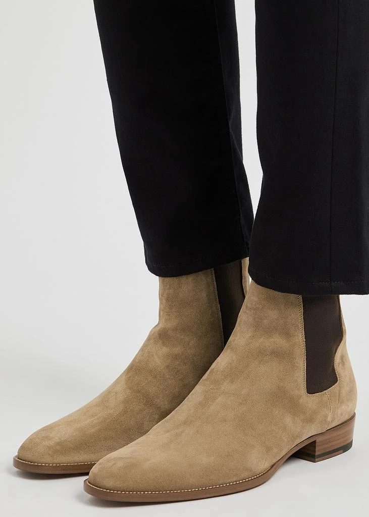 Yves Saint Laurent Wyatt 30 suede Chelsea boots 5
