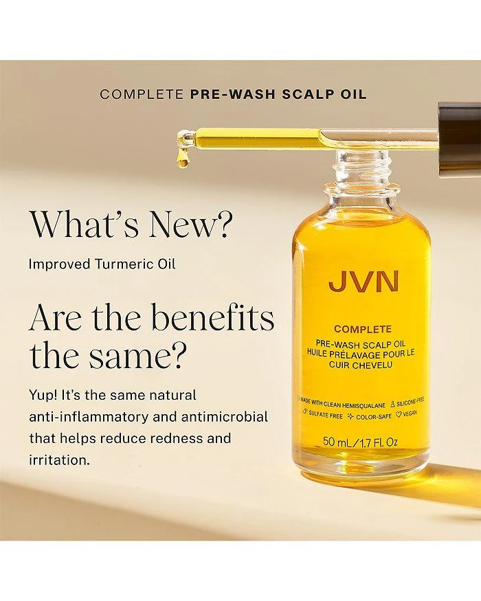 JVN Complete Pre Wash Scalp Oil 1.7 oz. 6