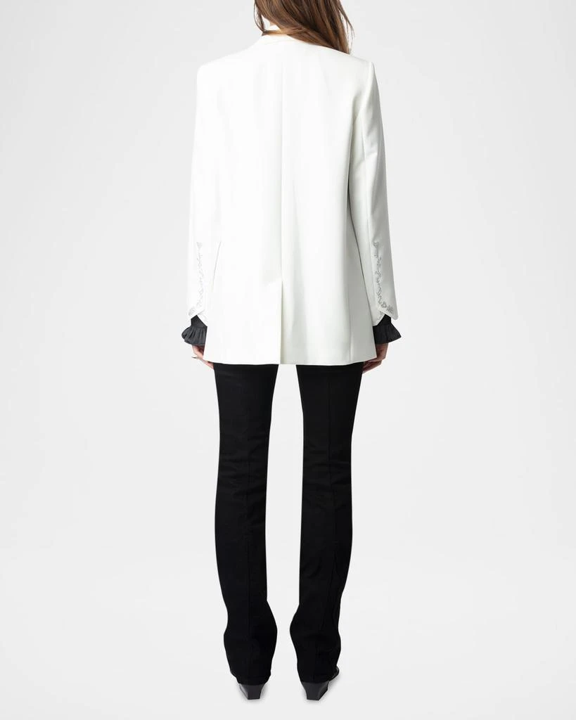 ZADIG & VOLTAIRE Viva Embellished Blazer 3