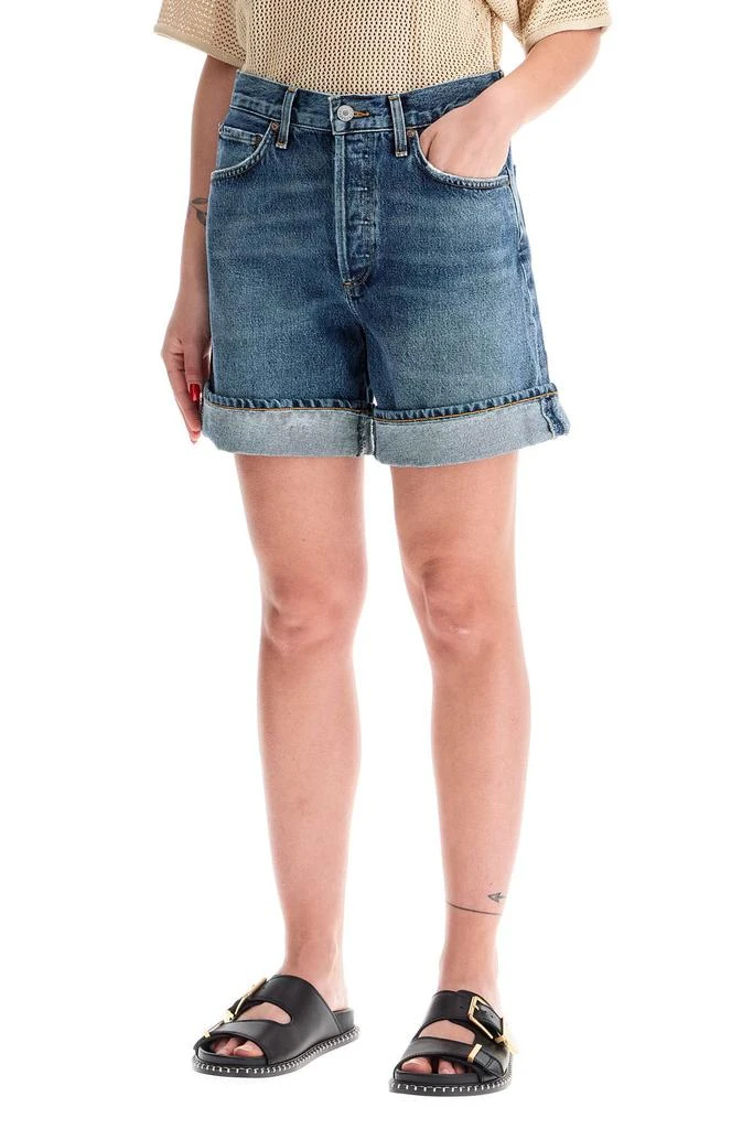 AGOLDE women's denim shorts for 4