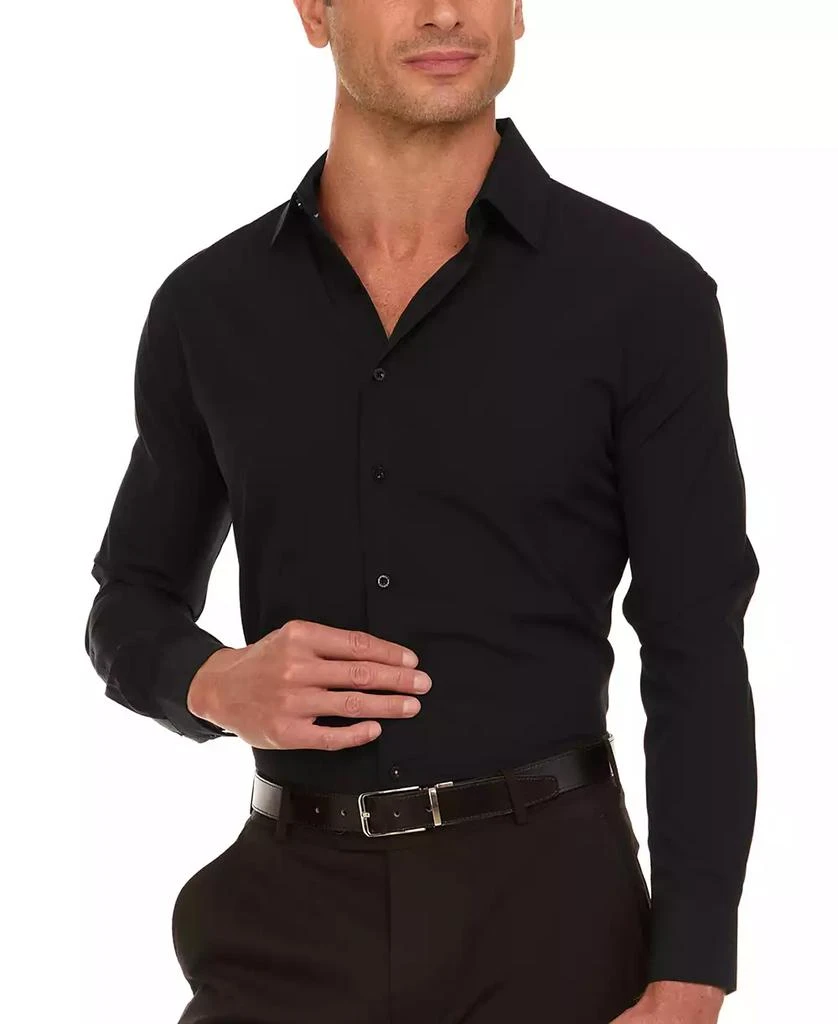 Nautica Men's Slim Fit Supershirt Dress Shirt 6