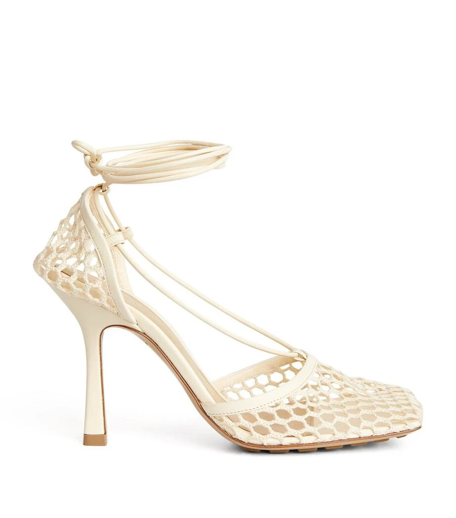 Bottega Veneta Mesh Stretch Sandals 90 1