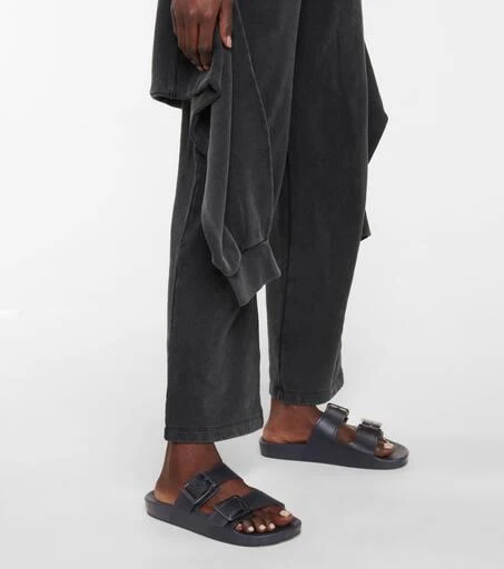Balenciaga Mallorca rubber sandals 4