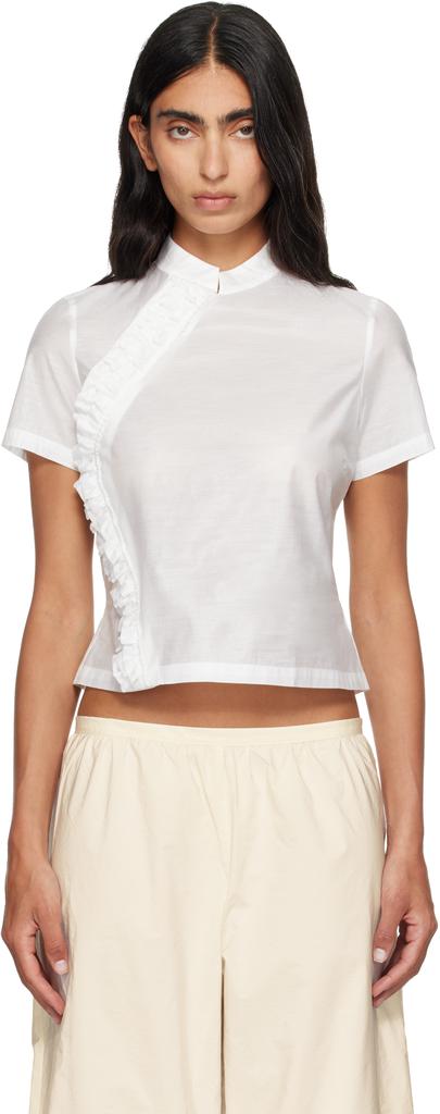 Paloma Wool Gray Tapioca Top - Shirts - BeyondStyle