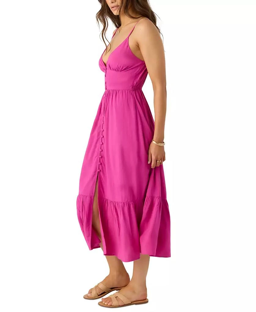 O'Neill Juniors' Pilar Woven Sleeveless Tiered Midi Dress 3