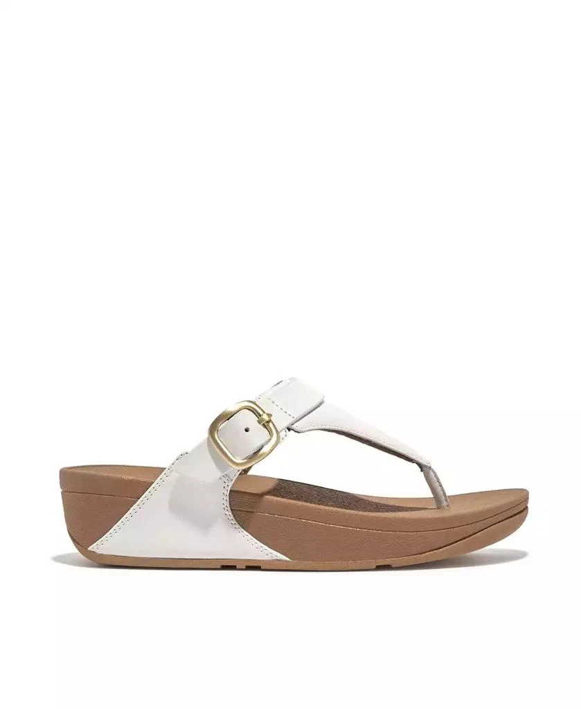 FitFlop Women's Lulu Adjustable Leather Toe-Post Sandals 2