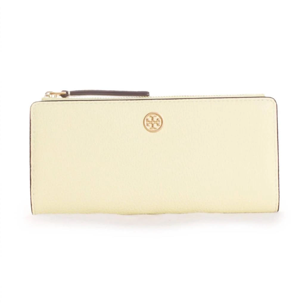 Tory Burch Tory Burch - Women
s Robinson Colorblock Zip Slim Wallet