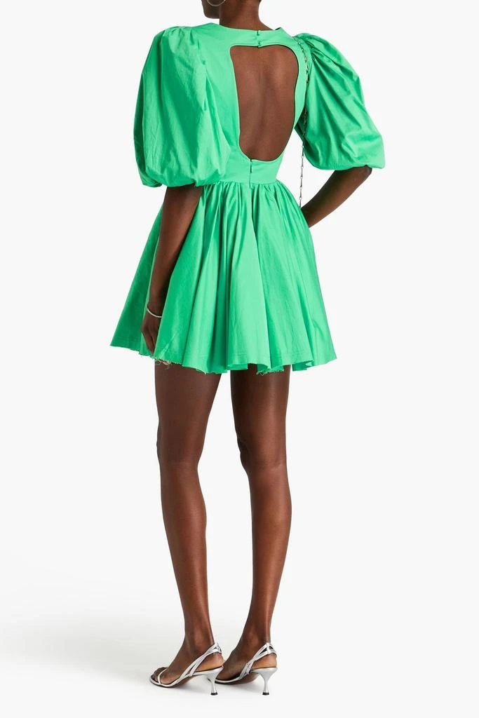 Aje Colette cutout cotton-poplin mini dress 3