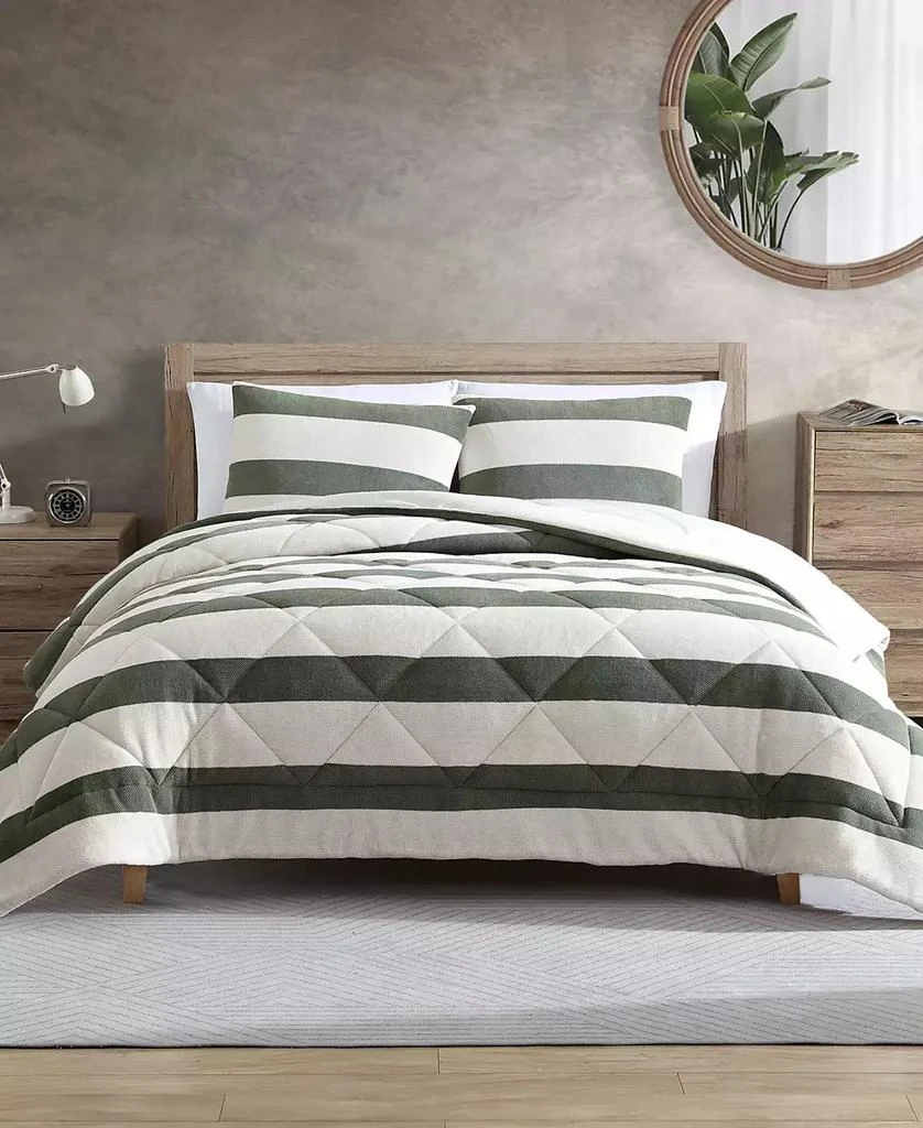 Nautica Lawndale Twill Plush 2-Pc. Comforter Set 1