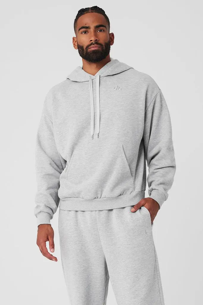 Alo Yoga Accolade Hoodie - Athletic Heather Grey