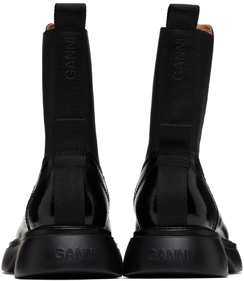 Ganni Black Everyday Mid Chelsea Boots 2