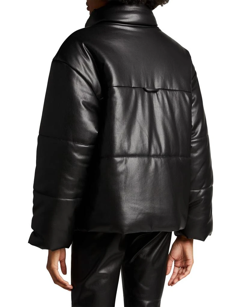 Nanushka Hide Vegan Leather Puffer Jacket 2