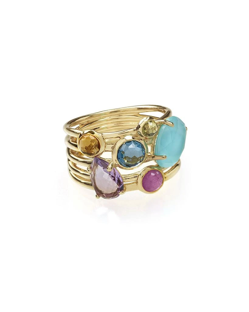 Ippolita 18k Rock Candy Gelato 6-Stone Cluster Ring 1