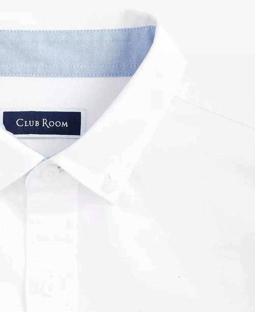 Club Room Men's Short Sleeve Button-Down Oxford Shirt, Created for Macy's 6