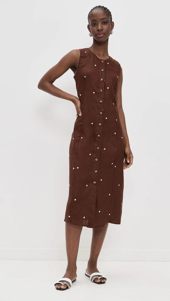 Little Lies Polka Dot Embroidered Dress 6