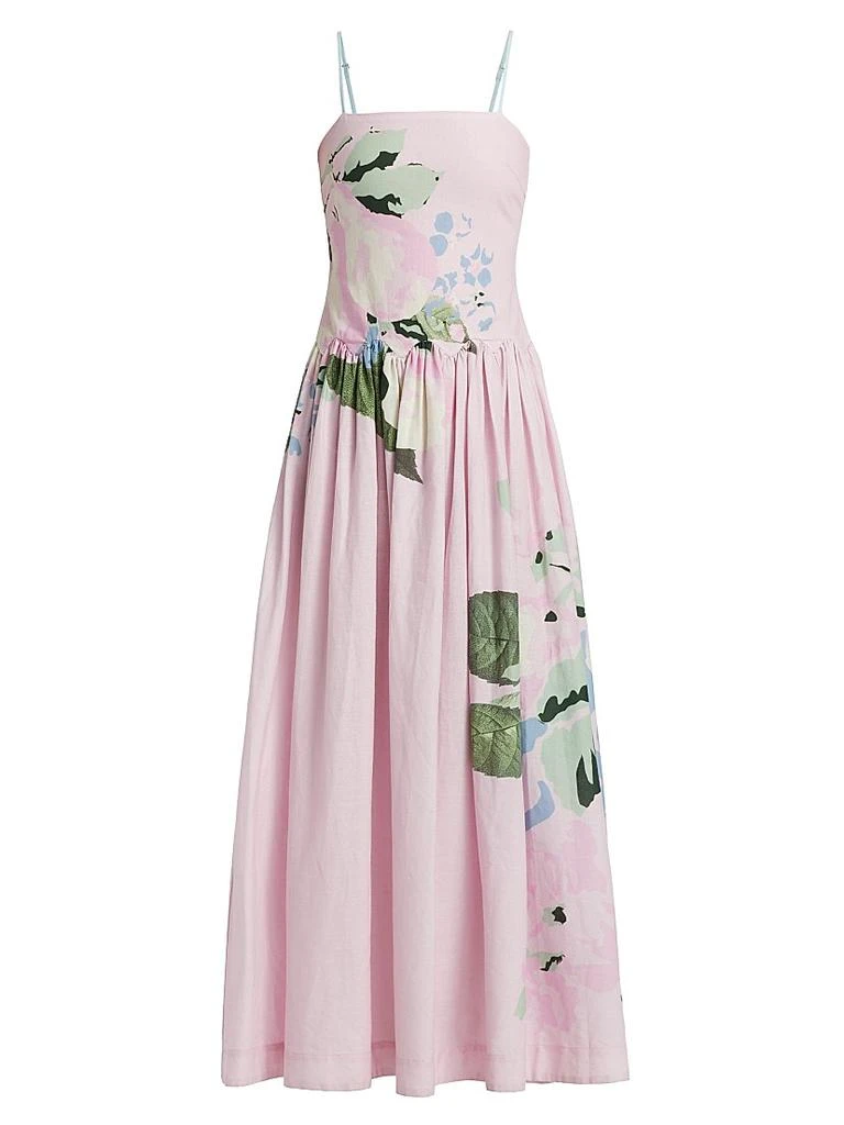 Antiquity Cordelia Floral Cotton-Linen Fit & Flare Maxi Dress  On Sale Now  with Up to 40% Off | Discover Exclusive Deals & Savings at BeyondStyle   Authentic Aston Studio fit &