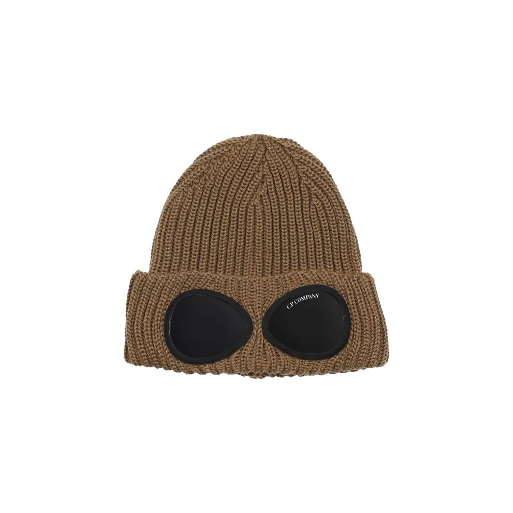 C.P. Company Extra Fine Merino Wool Goggle Beanie 2