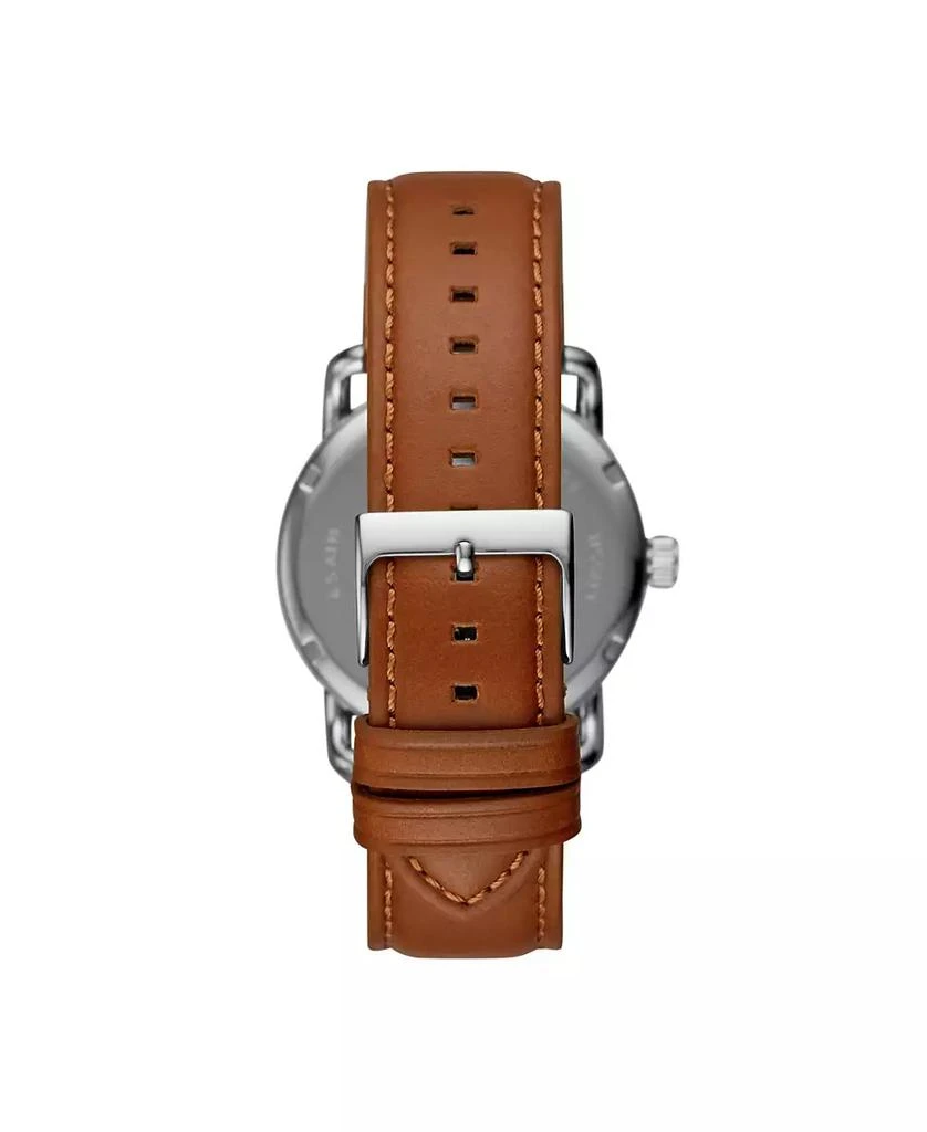 Fossil Men's Copeland Brown Leather Strap Watch 42mm 3