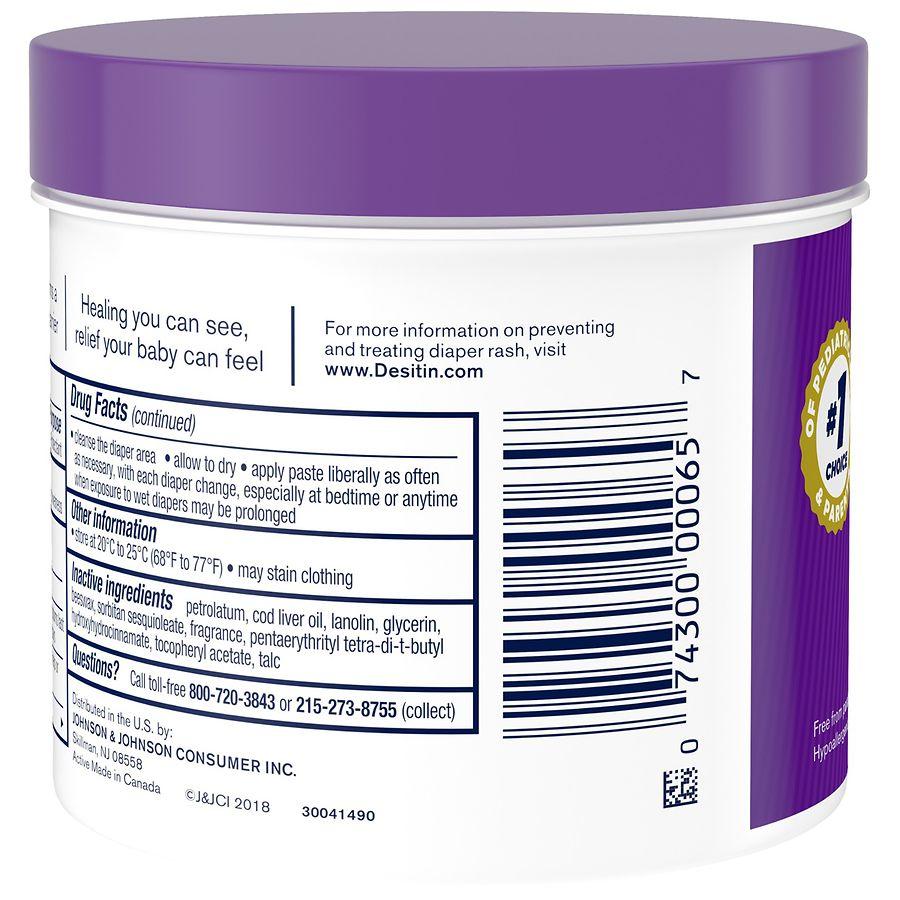 Desitin Maximum Strength Diaper Rash Cream With Zinc Oxide