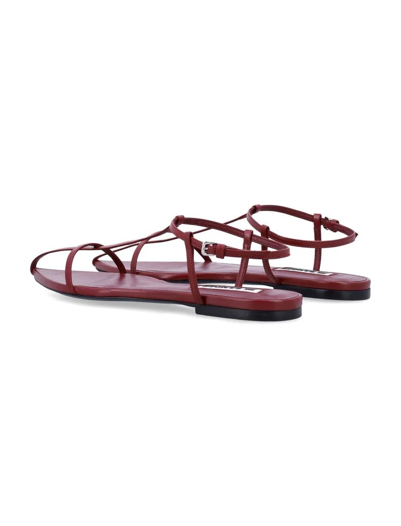 JIL SANDER FLAT CAGE SANDALS 4