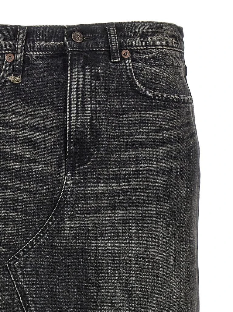 R13 R13 Jesse Distressed Frayed Skirt 3