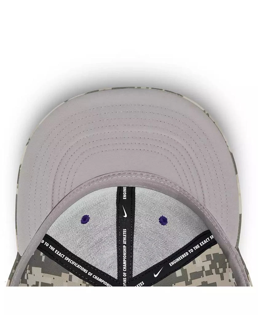 NIKE Men's Digital Camo LSU Tigers 2025 Dugout True Performance Fitted Hat 2