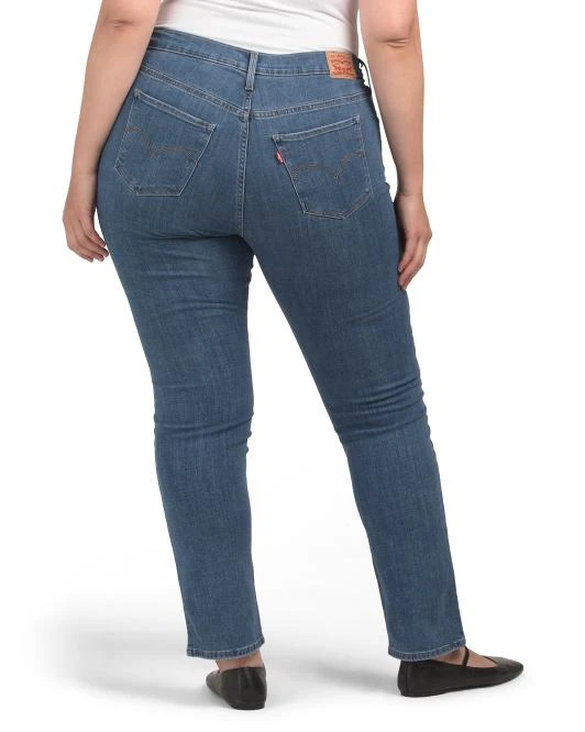 Levi
s Plus 314 Shaping Straight Jeans 2