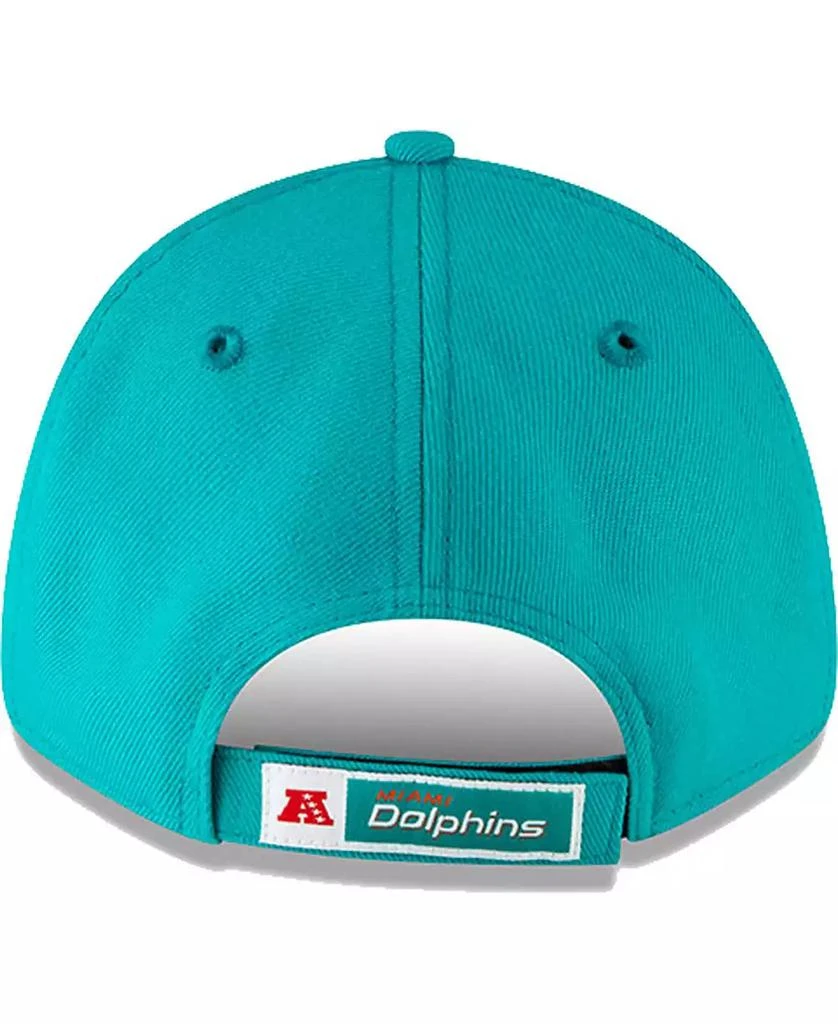 New Era Men's Aqua Miami Dolphins 9FORTY The League Adjustable Hat 2