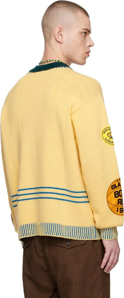 BODE Yellow Jockey Sweater 3