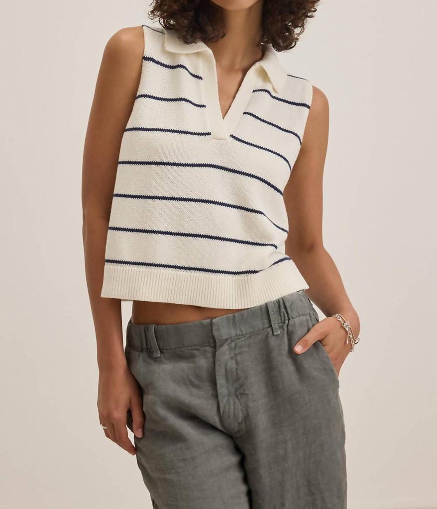 Velvet by Graham & Spencer Velvet By Graham & Spencer - Collared Sweater Tank