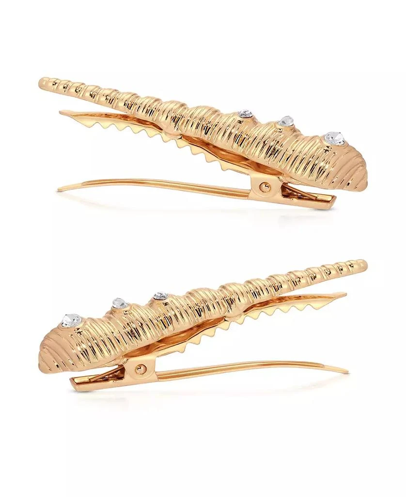 Ettika Jewelry Capri Shell Barrette Set 2