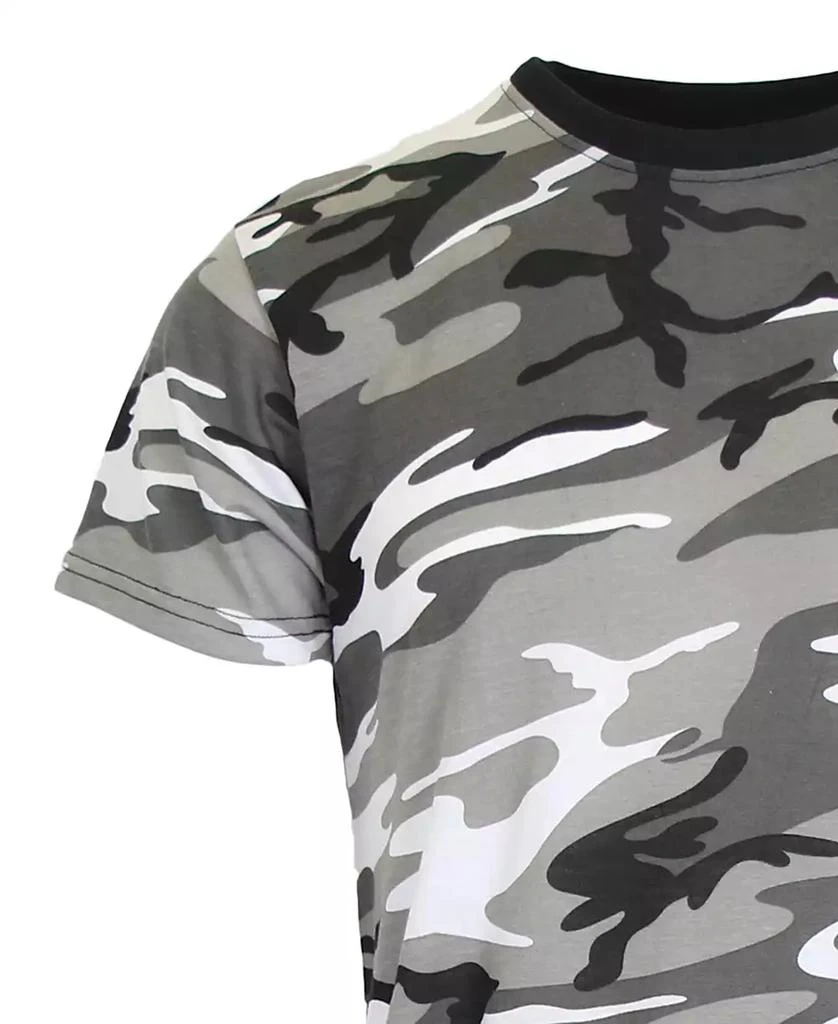 Galaxy By Harvic Men's Camo Printed Short Sleeve Crew Neck T-shirt 3