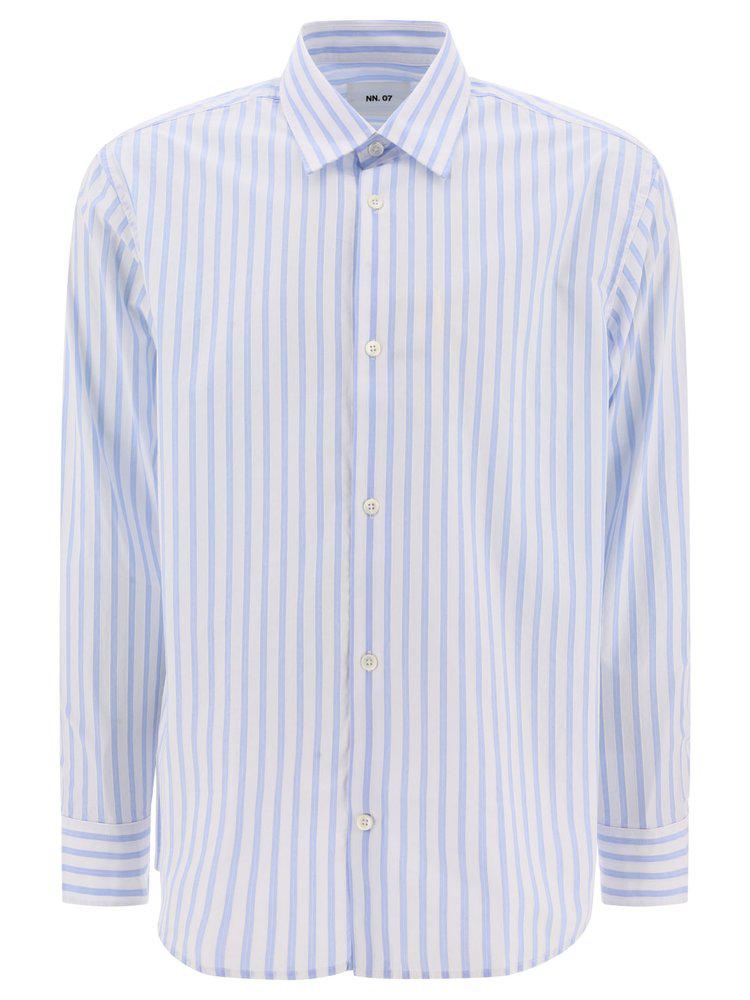 NN07 Nn.07 Striped Long Sleeve Shirt