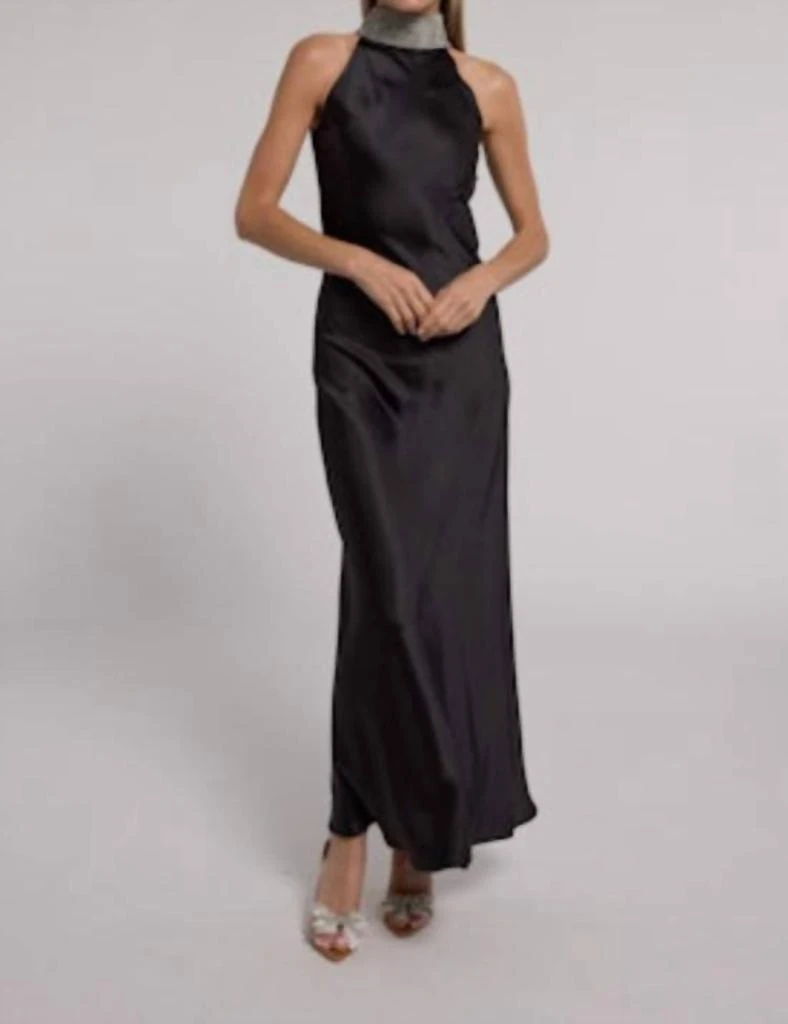 Generation Love - Riella Crystal Halter Maxi Dress  On Sale Now with Up to  70% Off | Discover Exclusive Deals & Savings at BeyondStyle  Authentic  Generation Love women > dresses >