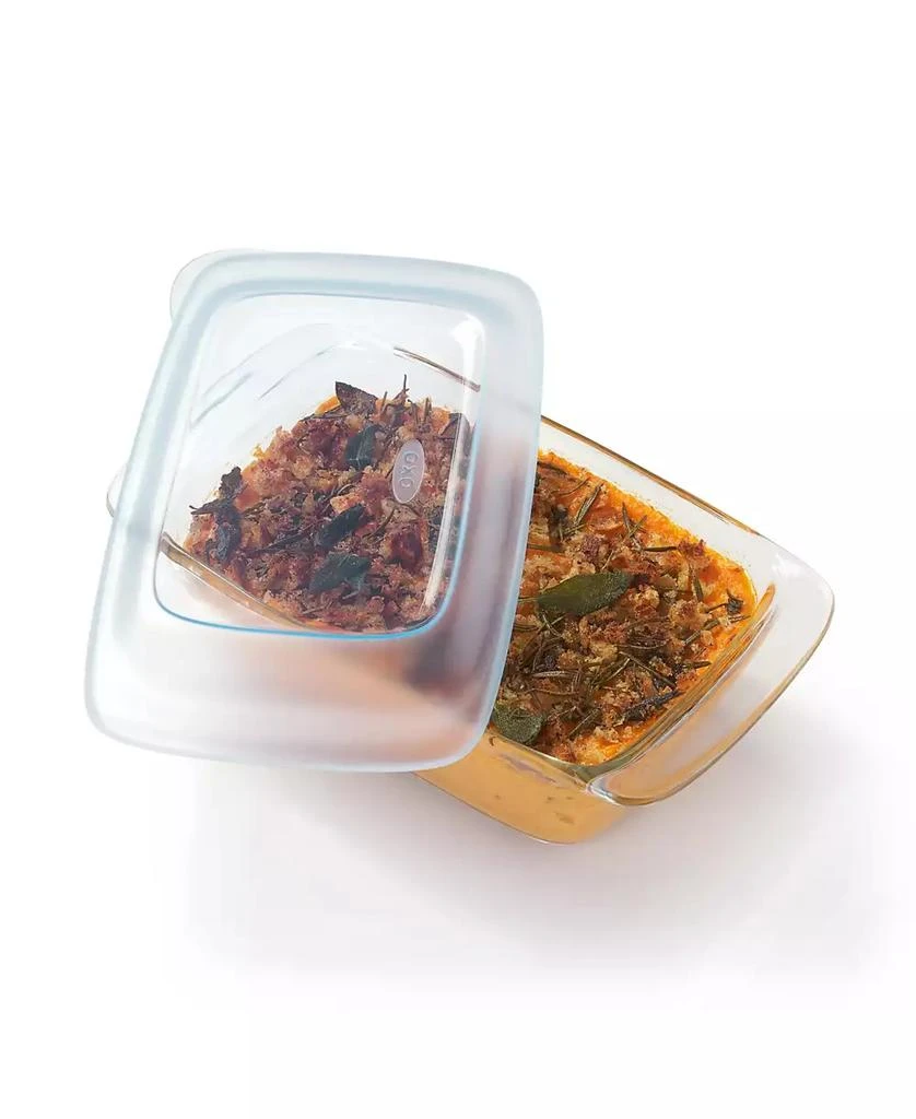 OXO Good Grips 1.6-Qt. Glass Loaf Pan With Lid 5