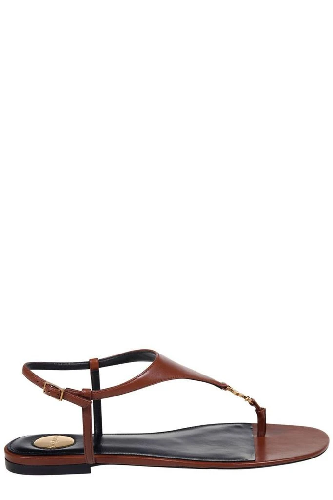 Yves Saint Laurent Saint Laurent Cassandra Logo Plaque Sandals 1