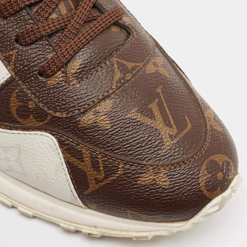 Louis Vuitton Louis Vuitton Brown/Black Canvas Run Away Low Top Sneakers Size 43 7