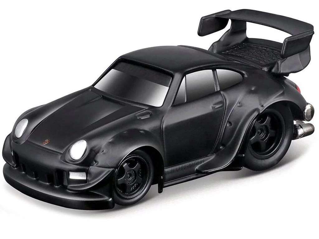 Muscle Machines RWB 993 911 Matt Black 1/64 Diecast Model Car by 1