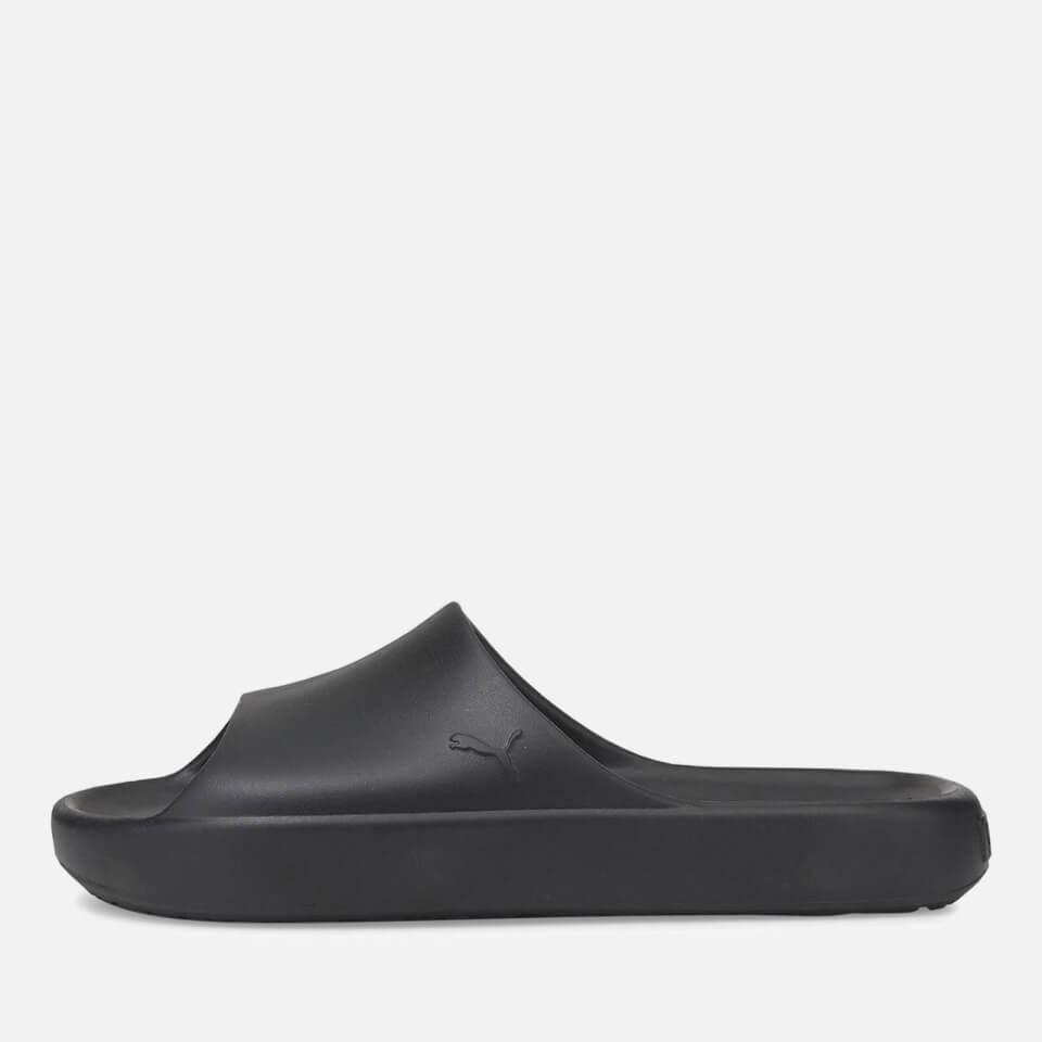 Puma PUMA'S SHIBUI CAT SLIDE SANDALS - PUMA BLACK/PUMA BLACK