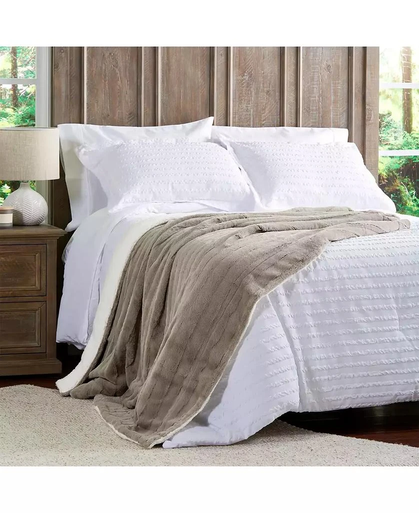 Baldwin Vintage-Look Oversized Throw, 60" x 70" 2