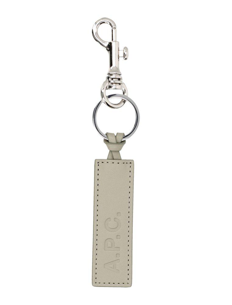 A.P.C. A.P.C. Logo Embossed Keyring