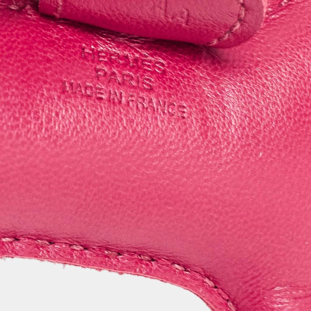 Hermes Hermes Ruby Milo Leather GriGri Rodeo Bag Charm PM 4