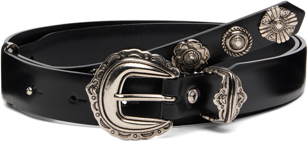 Toga pulla l buckle leather belt クロコ NEW ARRIVAL / EXCLUSIVE – TOGA ONLINE STORE