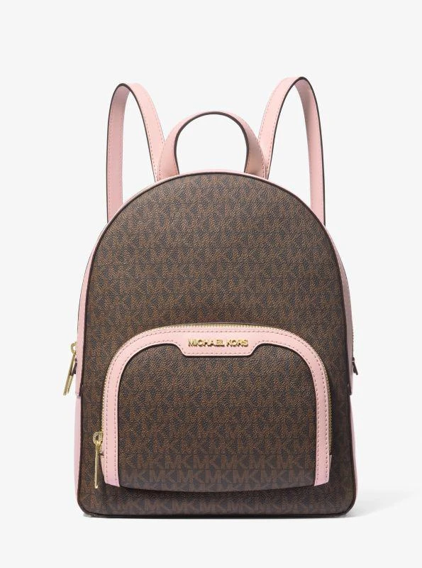 Michael Kors Jaycee Medium Logo Backpack 1