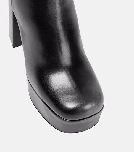 Miu Miu Platform leather ankle boots 6