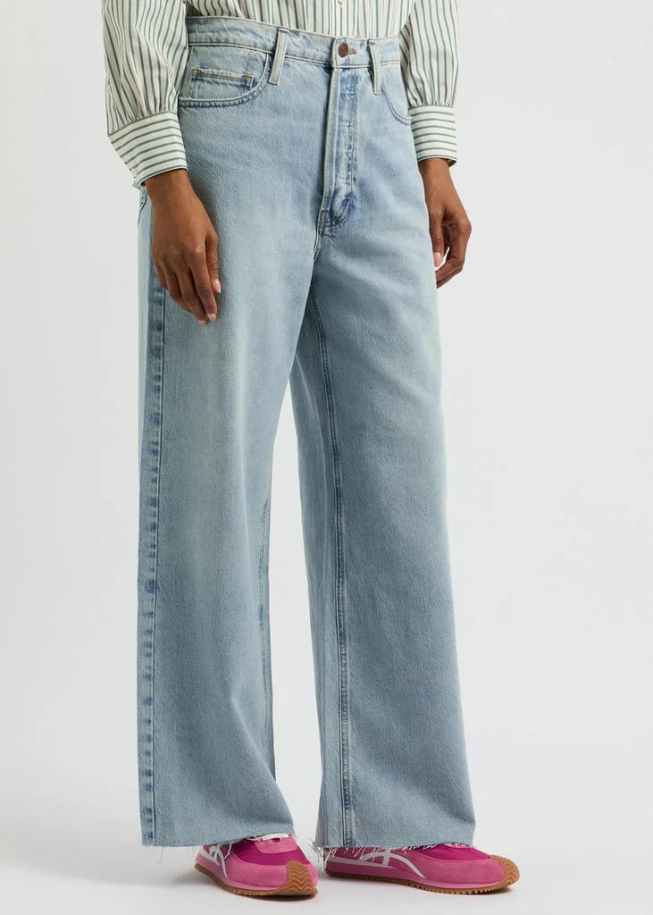 FRAME Le Low Baggy wide-leg jeans  2