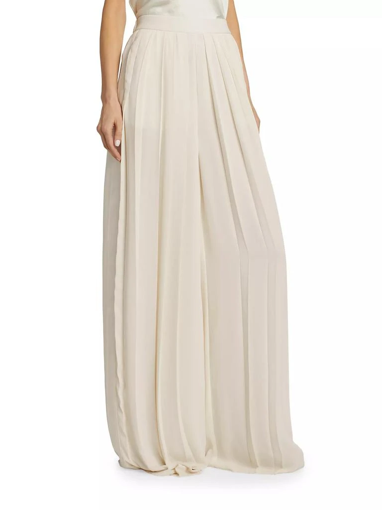 Ramy Brook Hal Pleated Wide-Leg Pants 4